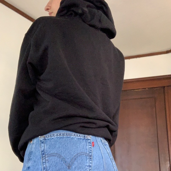 Oversized Champion Hoodie - Black - Picture 2 of 2